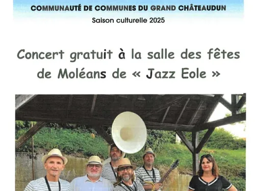 MOLÉANS - Concert : Jazz Éole