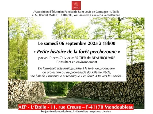 MONDOUBLEAU (41) - Conférence : Petite histoire de la forêt...