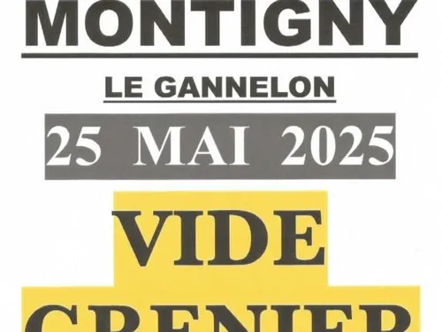 MONTIGNY-LE-GANNELON – Vide-greniers du comité des fêtes