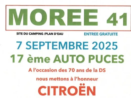 MORÉE (41) - 17e Auto Puces