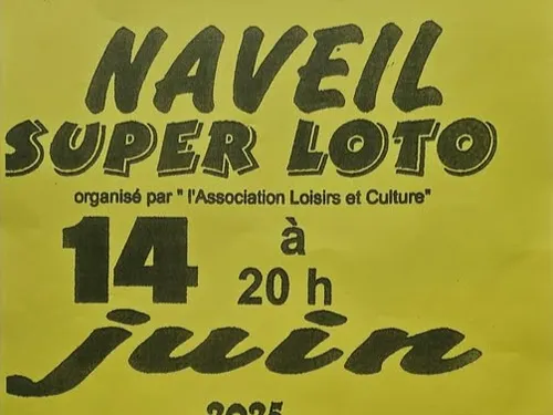 NAVEIL (41) - Loto de l'association Loisirs et culture