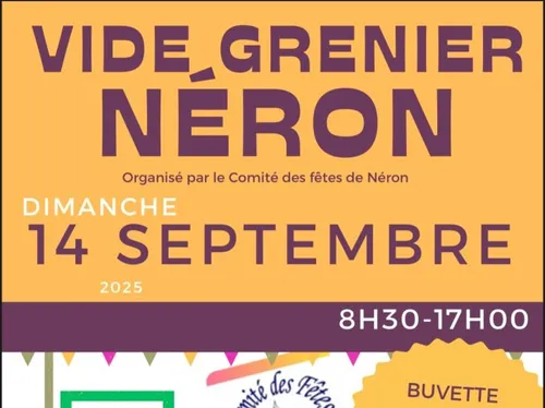 NÉRON - Vide-greniers du comité des fêtes