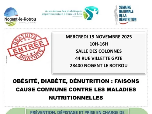 NOGENT-LE-ROTROU - Journée de prévention : dénutrition et diabète