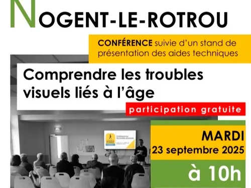 NOGENT-LE-ROTROU - Comprendre les troubles visuels liés à l’âge