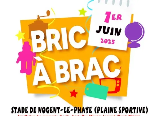 NOGENT-LE-PHAYE - Bric-à-brac du comité des fêtes et de l'école de...