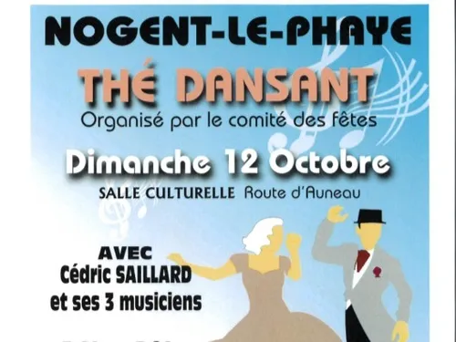 NOGENT-LE-PHAYE – Thé dansant avec Cédric Saillard
