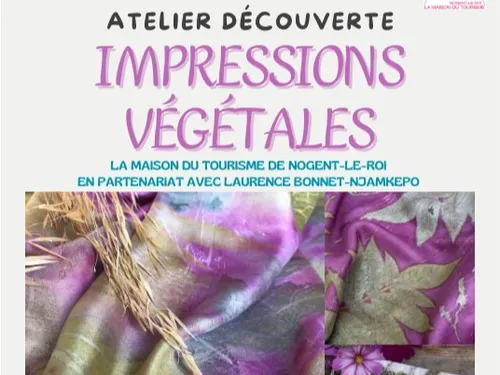 NOGENT-LE-ROI - Atelier découverte : Impressions végétales