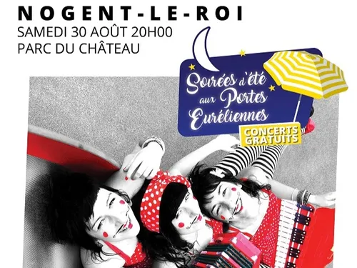 NOGENT-LE-ROI - Soirée d'été : Les Sœurs Moustache