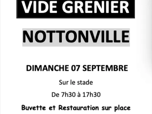 NOTTONVILLE - Vide-greniers du comité des fêtes