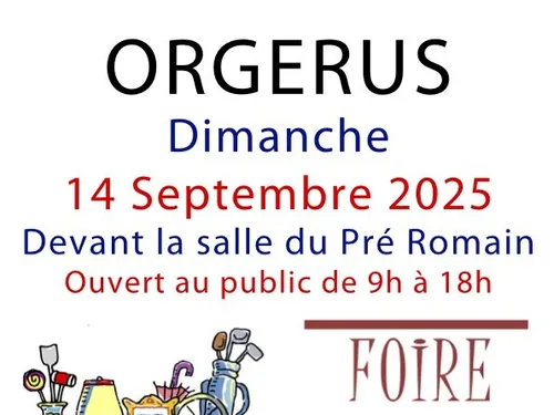 ORGERUS (78) - Foire à tout d'Orgerus en Fêtes