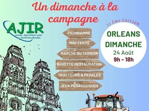 ORLÉANS (45) - Un dimanche à la campagne