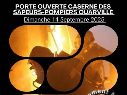 OUARVILLE - Portes ouvertes de la caserne des sapeurs-pompiers