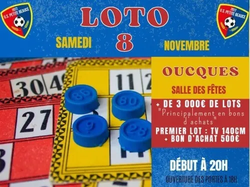OUCQUES (41) - Loto de l'US Petite Beauce