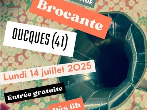 OUCQUES (41) – Brocante du comité des fêtes