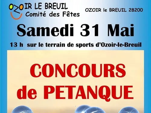 OZOIR-LE-BREUIL - Concours de pétanque du comité des fêtes