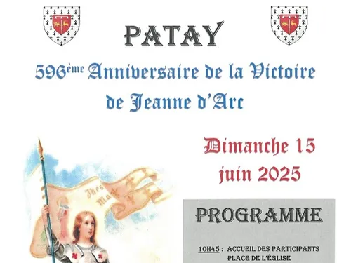 PATAY (45) - 596e anniversaire de la Victoire de Jeanne d'Arc