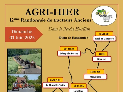 PERCHE EURÉLIEN - 12e randonnée de tracteurs anciens