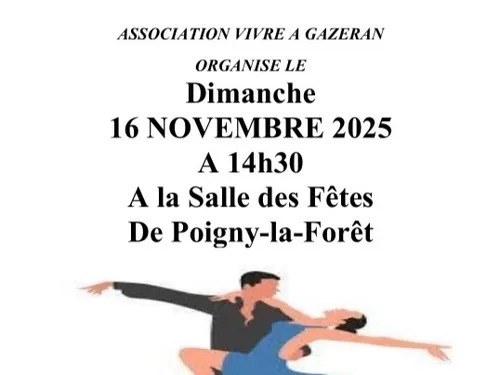 POIGNY-LA-FORÊT (78) - Thé dansant avec Jean-Pierre Ménager