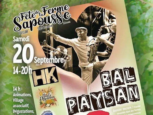 PUSSAY (91) - Fête et bal paysan avec HK