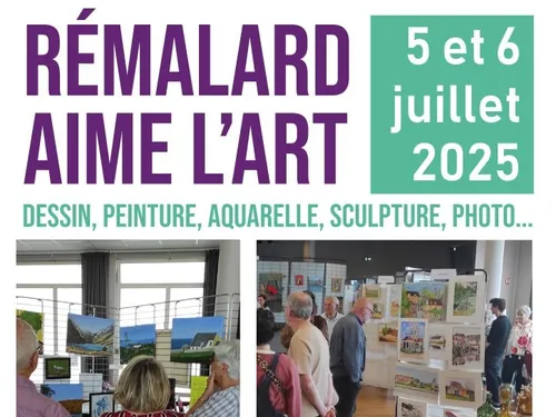 RÉMALARD (61) - Rémalard aime l'art