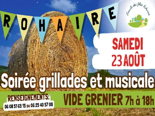 ROHAIRE - Vide-greniers et soirée grillades