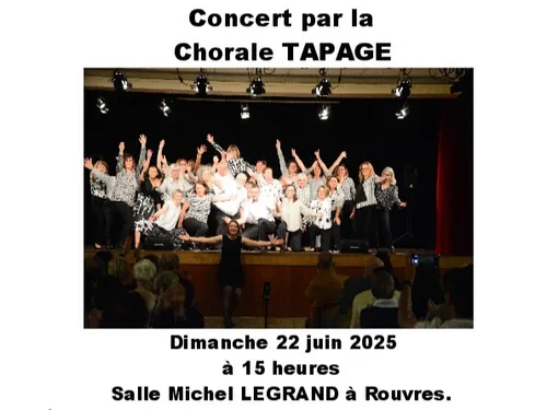 ROUVRES - Concert de la chorale Tapage