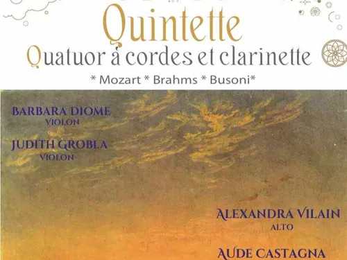 SAINT-ANGE-ET-TORÇAY - Concert : Quatuor à cordes et clarinette