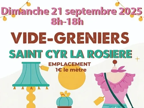 SAINT-CYR-LA-ROSIÈRE (61) - Vide-greniers du comité des fêtes