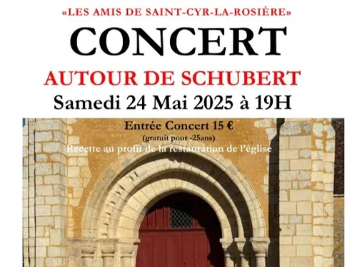 SAINT-CYR-LA-ROSIÈRE (61) - Concert autour de Schubert