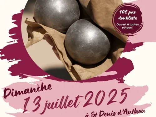 SAINT-DENIS-D'AUTHOU - Concours de pétanque