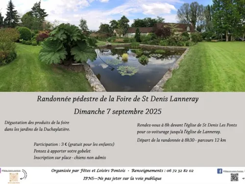 SAINT-DENIS-LANNERAY - Randonnée pédestre de la foire
