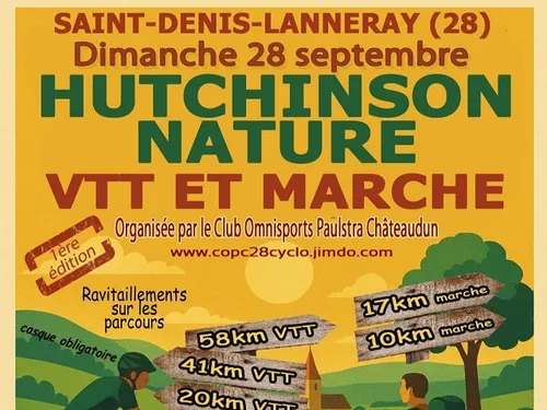 SAINT-DENIS-LES-PONTS - Rando vtt et marche Hutchinson Nature