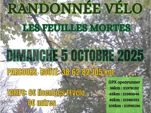 SAINT-GEORGES-SUR-EURE - Randonnée vélo « Les feuilles mortes »
