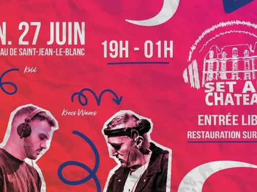 SAINT-JEAN-LE-BLANC (45) - Set au château