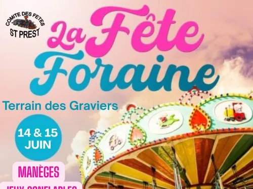 SAINT-PREST - LA Fête foraine du comité des fêtes