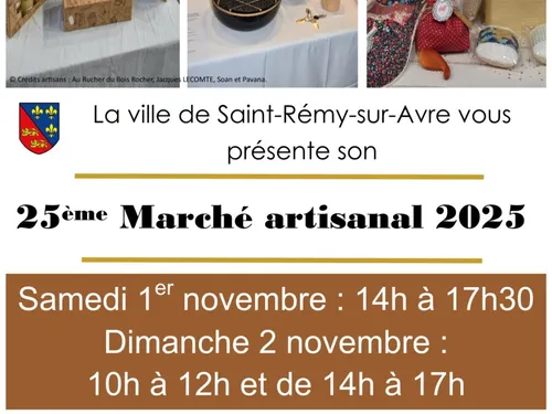 SAINT-RÉMY-SUR-AVRE - 25ème marché artisanal