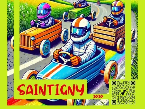 SAINT-DENIS-D'AUTHOU - Course de caisse à savon