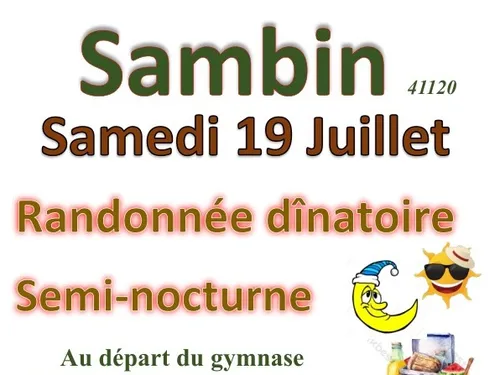 SAMBIN (41) - Randonnée dînatoire