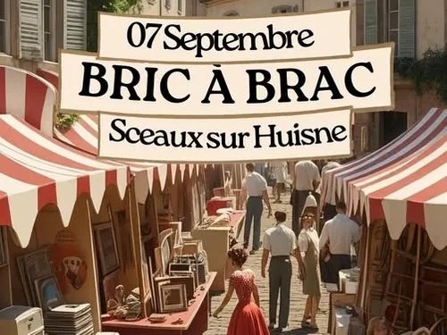 SCEAUX-SUR-HUISNE (72) - Bric-à-brac de l'Amicale de l'école