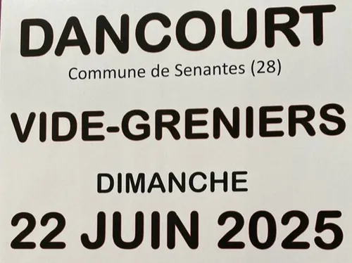SENANTES - Vide-greniers à Dancourt