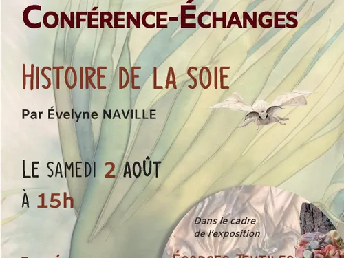 SENONCHES - Conférence : histoire de la soie