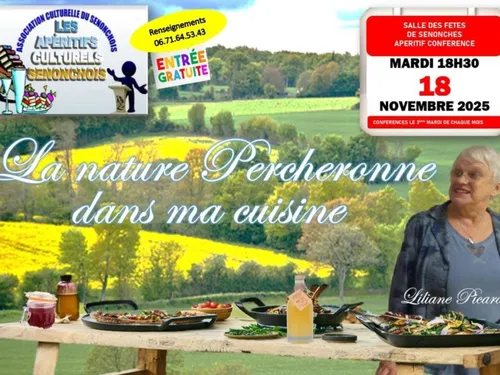 SENONCHES - Apéritif-conférence : La nature percheronne dans ma...