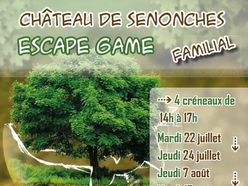 SENONCHES - Après-midi escape game au château