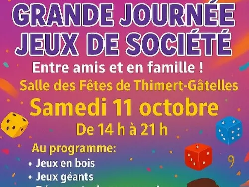 THIMERT-GÂTELLES - Jeux de société