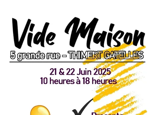 THIMERT-GÂTELLES – Vide maison