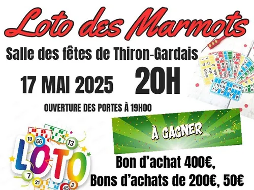 THIRON-GARDAIS - Loto des Marmots