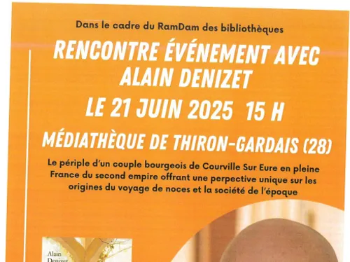 THIRON-GARDAIS - Rencontre avec Alain Denizet
