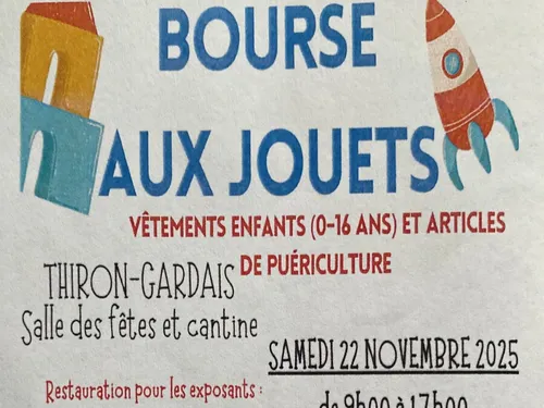 THIRON-GARDAIS - Bourse aux jouets des Marmots
