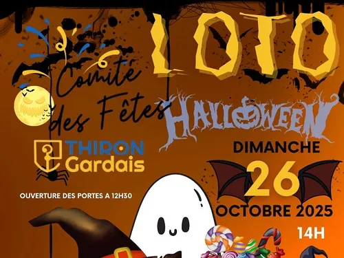 THIRON-GARDAIS - Loto Halloween du comité des fêtes