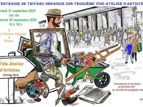 THIVARS - Vide-atelier d'artistes